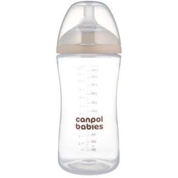 Canpol babies Natural Shape biberon anticolici