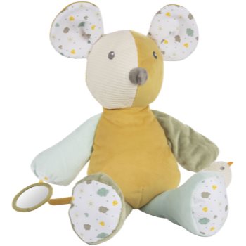 Canpol babies mouse animăluț moale, de jucărie cu fluierătoare