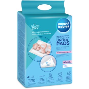 Canpol babies Disposable Underpads suport pentru schimbat scutecele de unică folosință