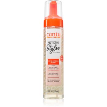 CANTU Protective Styles By Angela Ses&Refresh spumă de protecție hrănitoare