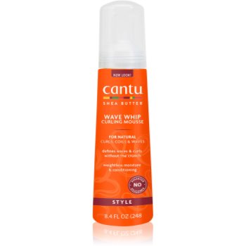 CANTU Shea Butter Curling Mousse spumă de styling pentru păr creț
