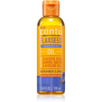 CANTU FlaxSeed Smoothing Oil Ulei de păr hidratant și hrănitor