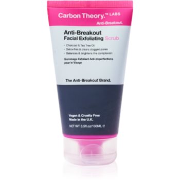 Carbon Theory Anti-Breakout Facial Exfoliating exfoliant facial revigorant pentru ten acneic