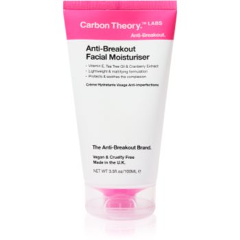 Carbon Theory Anti-Breakout Facial Moisturiser crema de fata hidratanta impotriva imperfectiunilor pielii