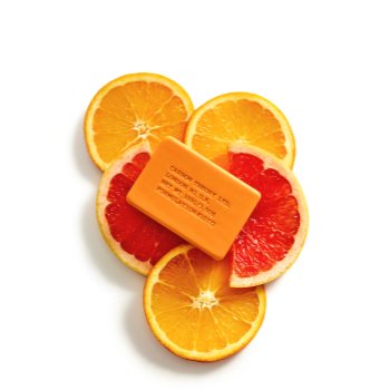 Carbon Theory Facial Cleansing Bar Vitamin C & Caffeine sapun pentru curatarea fetei cu vitamina C - 1 | YEO