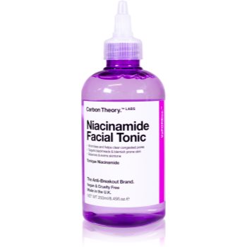 Carbon Theory Vaporeize Niacinamide Facial Tonic tonic pentru curatare cu niacinamidă