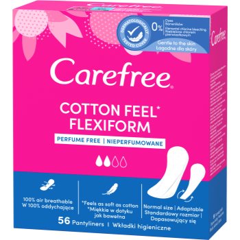 Carefree Cotton Flexiform absorbante Carefree