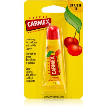 Carmex Cherry balsam de buze într-un tub SPF 15 Carmex