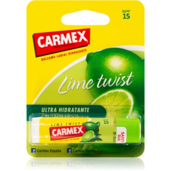 Carmex Lime Twist balsam pentru buze cu efect hidratant SPF 15 Carmex