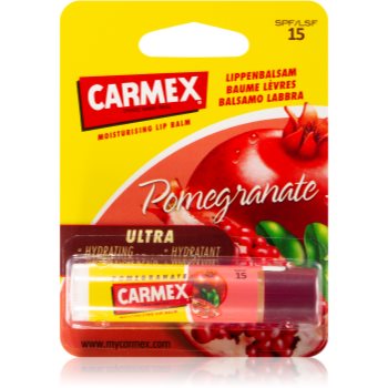 Carmex Pomegranate balsam pentru buze cu efect hidratant SPF 15 Carmex