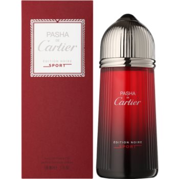 Cartier Pasha de Cartier Edition Noire Sport Eau de Toilette pentru bărbați