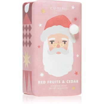 Castelbel Santa Claus Red Fruit & Cedar săpun solid