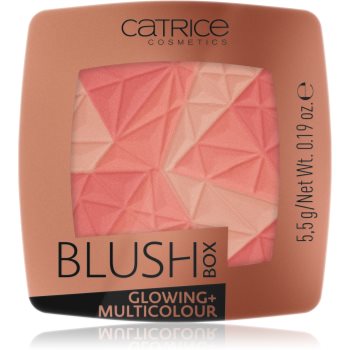 Catrice Blush Box Glowing + Multicolour blush cu efect iluminator