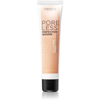 Catrice Poreless Perfection Mousse fond de ten sub forma de spuma fara silicon