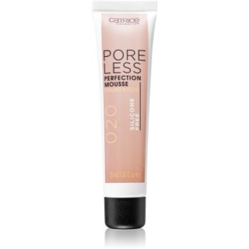 Catrice Poreless Perfection Mousse fond de ten sub forma de spuma fara silicon