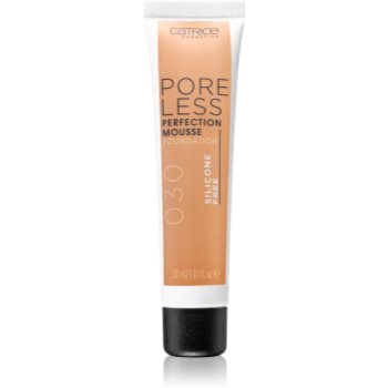 Catrice Poreless Perfection Mousse fond de ten sub forma de spuma fara silicon