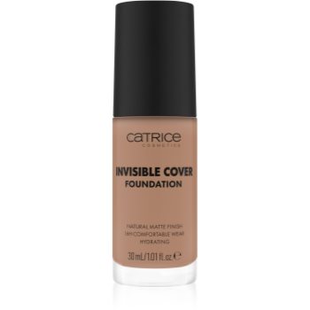 Catrice Invisible Cover Foundation makeup lichid cu efect matifiant