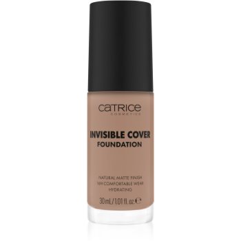 Catrice Invisible Cover Foundation makeup lichid cu efect matifiant