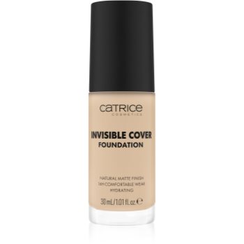 Catrice Invisible Cover Foundation makeup lichid cu efect matifiant