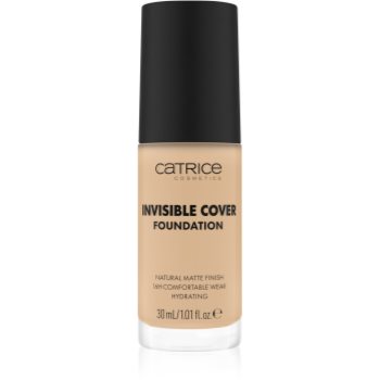 Catrice Invisible Cover Foundation makeup lichid cu efect matifiant