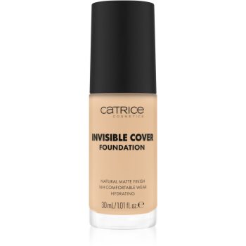 Catrice Invisible Cover Foundation makeup lichid cu efect matifiant