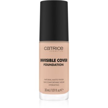 Catrice Invisible Cover Foundation makeup lichid cu efect matifiant