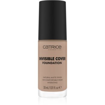 Catrice Invisible Cover Foundation makeup lichid cu efect matifiant