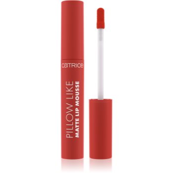 Catrice Pillow Like Matte Lip Mousse ruj de buze lichid, cu finisaj matifiant