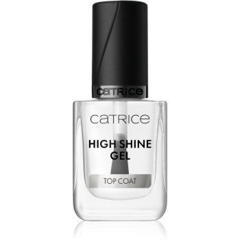 Catrice High Shine Gel Top Coat lac de unghii pentru o protecție perfectă și strălucire intensă