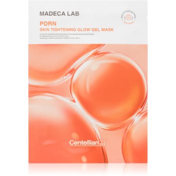 Centellian24 Madeca Lab PDRN Skin Tightening Glow Gel Mask mască textilă pentru netezire cu efect racoritor - Sellmag.ro