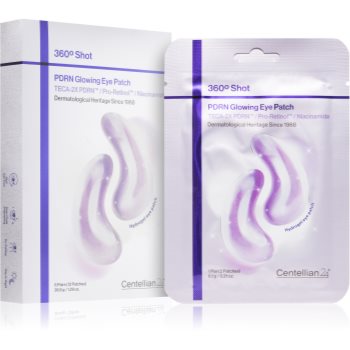 Centellian24 360º Shot PDRN Glowing Eye Patch tampoane cu gel împotriva ridurilor de sub ochi împotriva umflăturilor - Sellmag.ro