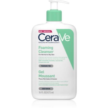 CeraVe Cleansers gel spumant de curatare pentru piele normala si grasa CeraVe imagine noua