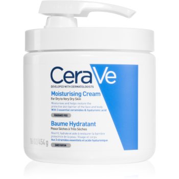 Cerave moisturizers crema hidratanta pentru fata si corp cu pompa