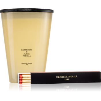Cereria Mollá Boutique Raspberry & Black Vanilla lumânare parfumată Cereria Mollá imagine noua 2022
