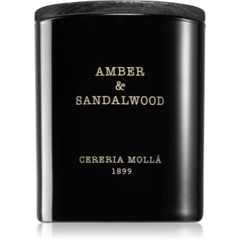 Cereria mollá boutique amber & sandalwood lumânare parfumată