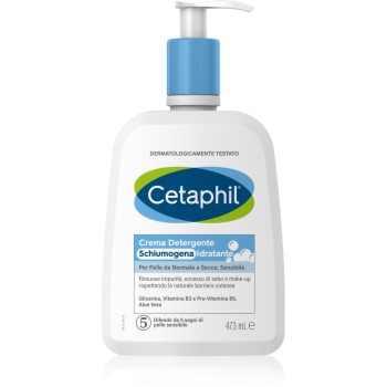 Cetaphil Hydrating Foaming Cream Cleanser spuma de curatat pentru toate tipurile de ten