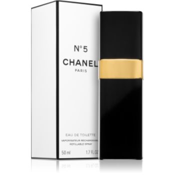 Chanel N°5 Eau de Toilette reincarcabil pentru femei - 1 | YEO