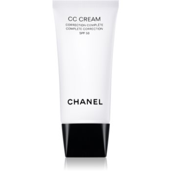 Chanel CC Cream Crema pentru corectie de netezire a pielii ce ofera stralucire SPF 50