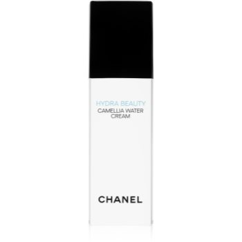 Chanel Hydra Beauty Camellia Water Cream emulsie hidratanta unifianta Chanel imagine noua inspiredbeauty