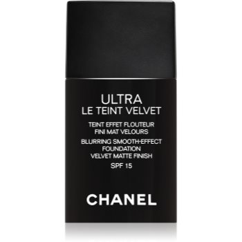 Chanel Ultra Le Teint Velvet machiaj persistent SPF 15