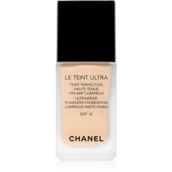 Chanel Le Teint Ultra machiaj matifiant de lungă durată SPF 15 Chanel imagine noua