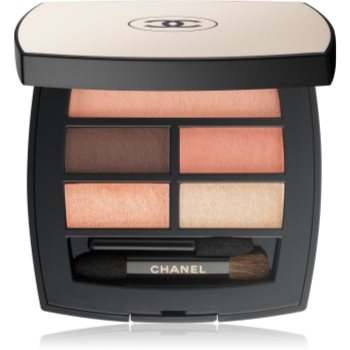 Chanel Les Beiges Eyeshadow Palette paleta farduri de ochi Chanel imagine noua 2022 scoalamachiaj.ro