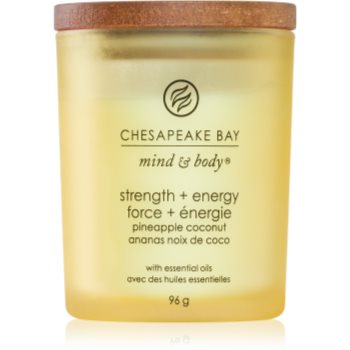 Chesapeake Bay Candle Mind & Body Strength & Energy lumânare parfumată