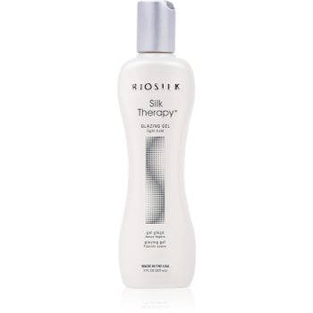  Geluri de păr, Biosilk Silk Therapy Glazing Gel gel de modelare cu mătase - Sellmag.ro