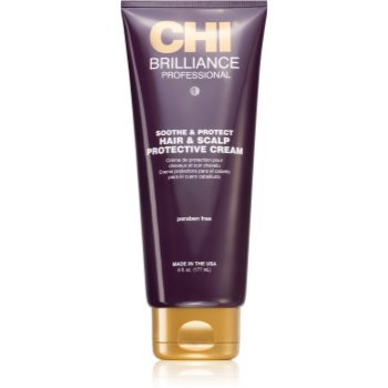 CHI Brilliance Hair & Scalp Protective Cream cremă protectoare pentru par si scalp accesorii imagine noua