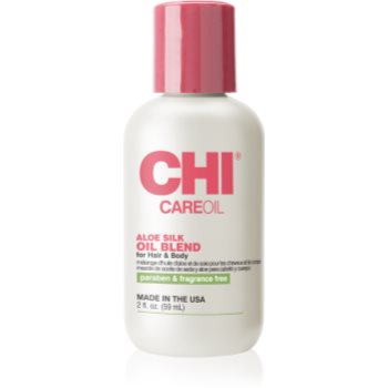 CHI Care Oil Aloe Silk Oil Blend зволожуюча олійка для волосся та тіла 59 мл