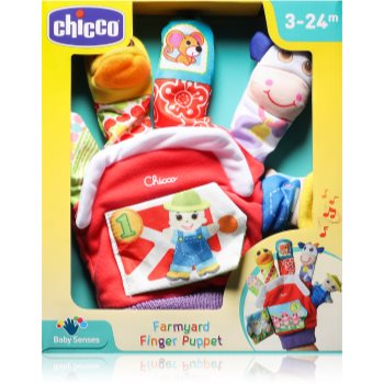 Chicco Finger Puppet 3m+ jucărie de pluș