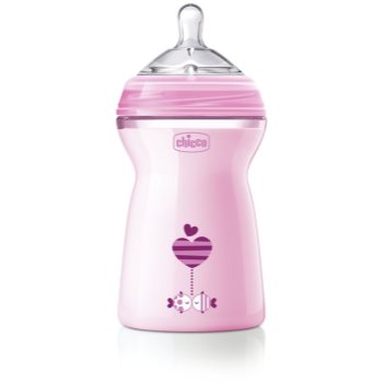 Chicco natural feeling pink biberon pentru sugari