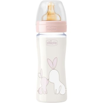 Chicco Original Touch Glass Girl biberon pentru sugari