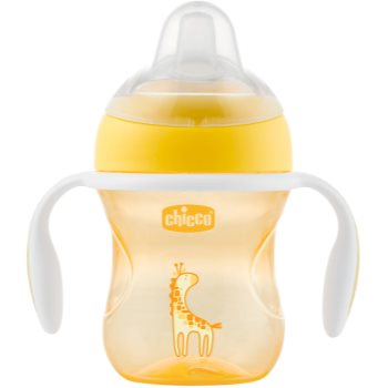 Chicco Transition Cup Yellow ceasca cu mânere